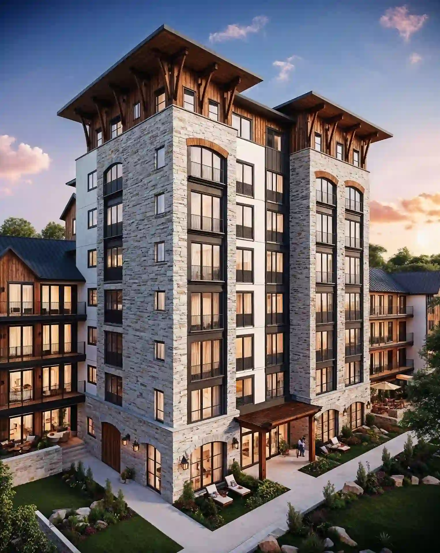 الطراز الريفي (راستيك) الطراز الريفي (راستيك)