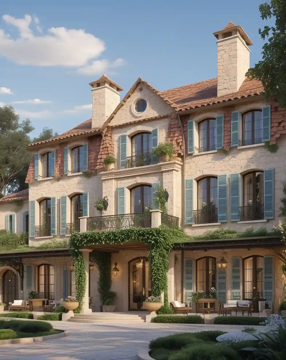 الطراز الريفي الفرنسي الطراز الريفي الفرنسي