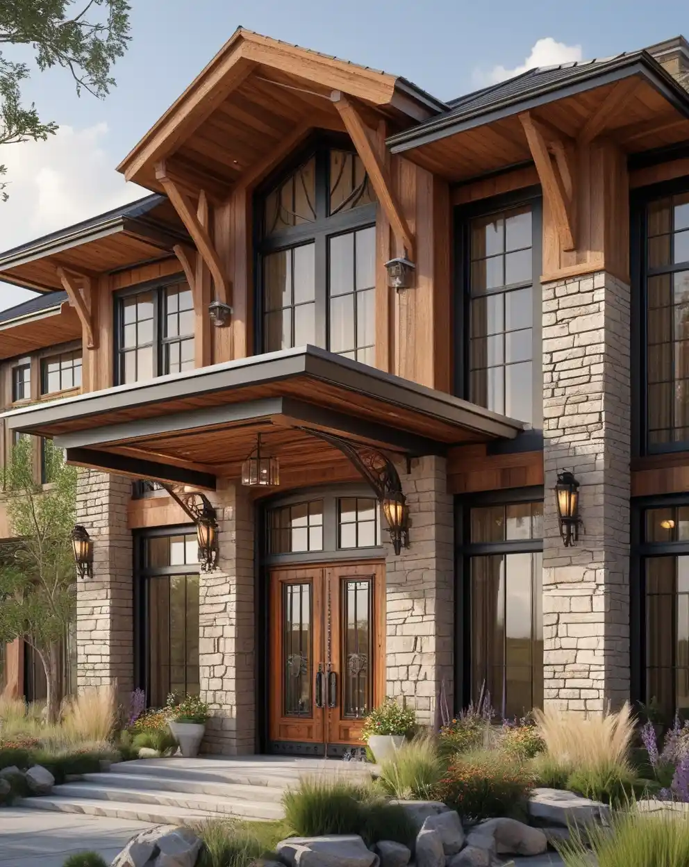 الطراز الريفي (راستيك) الطراز الريفي (راستيك)