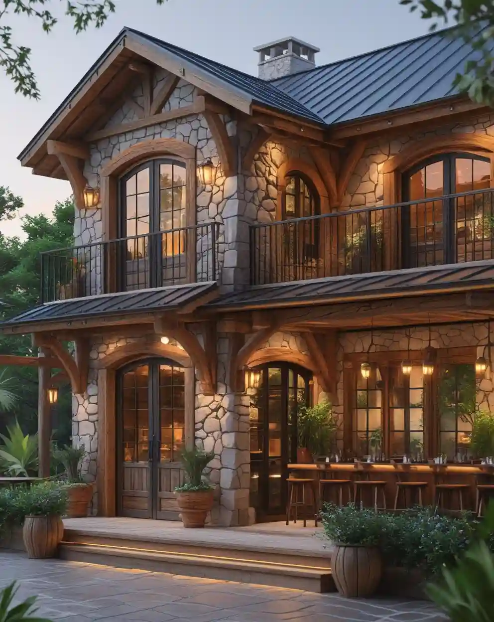 الطراز الريفي (راستيك) الطراز الريفي (راستيك)