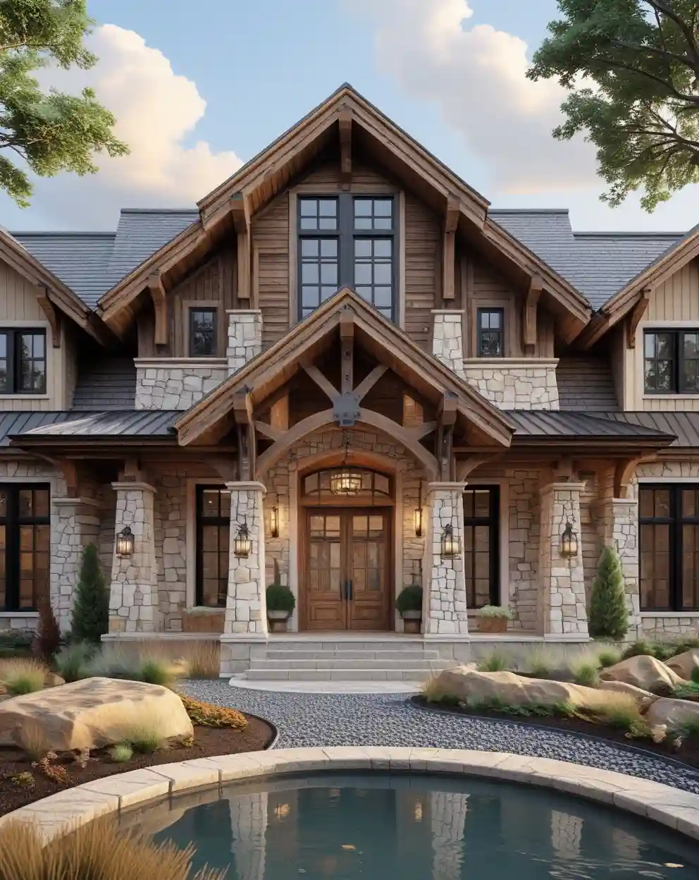 الطراز الريفي (راستيك) الطراز الريفي (راستيك)