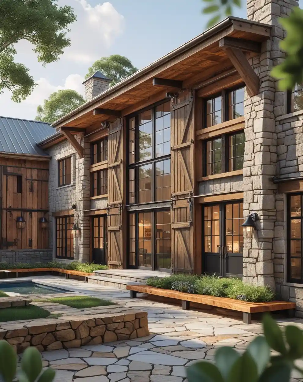 الطراز الريفي (راستيك) الطراز الريفي (راستيك)