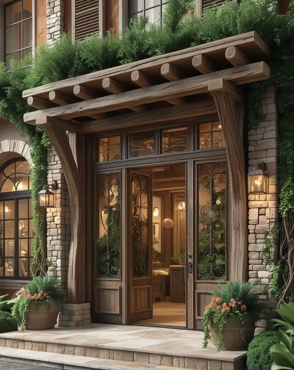 الطراز الريفي (راستيك) الطراز الريفي (راستيك)