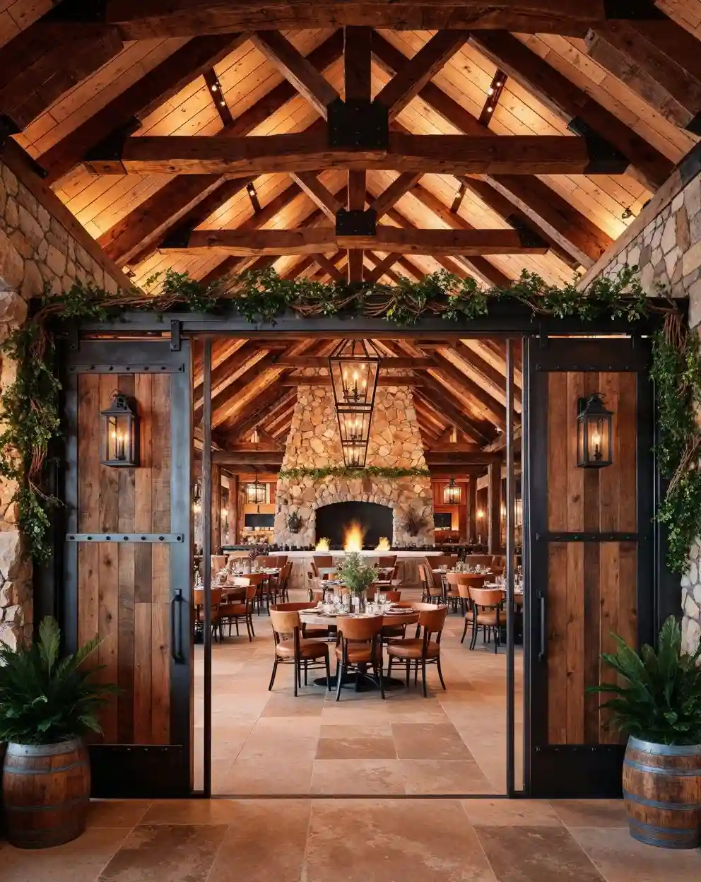 الطراز الريفي (راستيك) الطراز الريفي (راستيك)