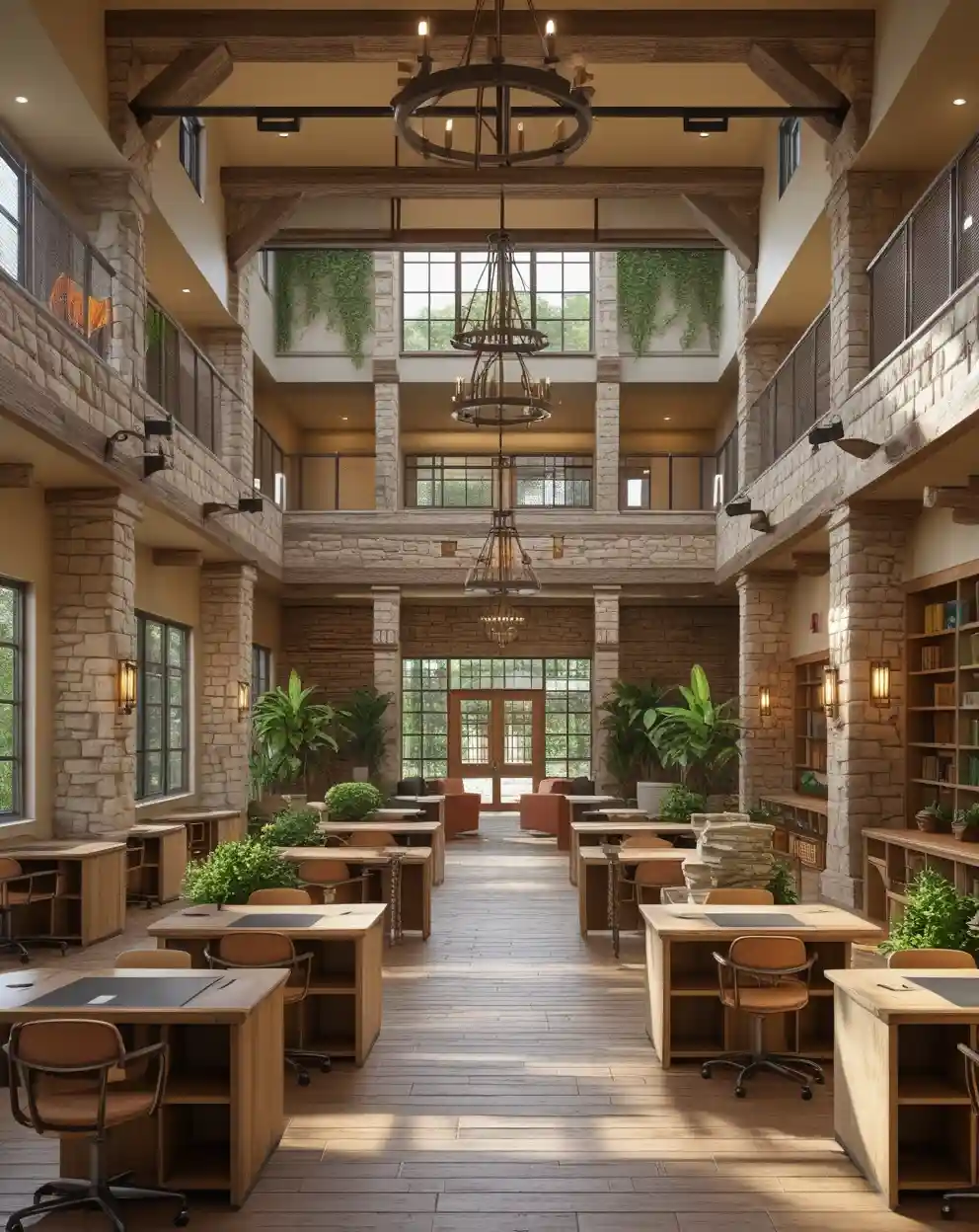 الطراز الريفي (راستيك) الطراز الريفي (راستيك)